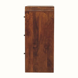 Orel Chest of 3 Drawers, Medium - Chestnut Chest of Drawers - Bokel Home