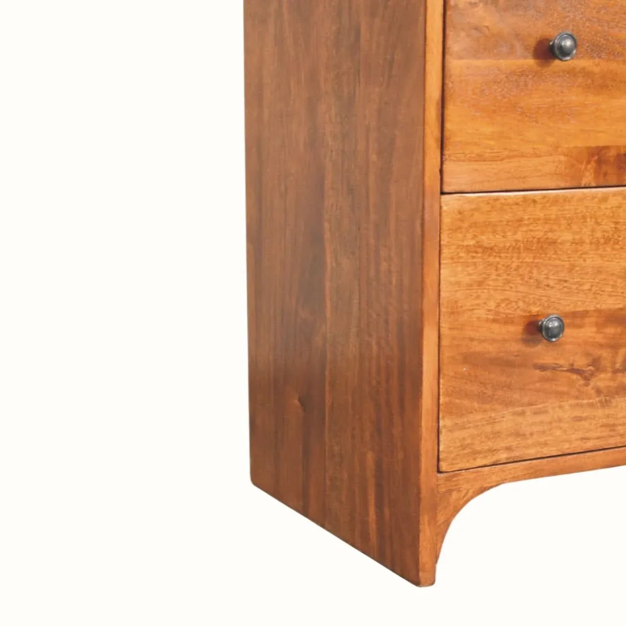 Orel Chest of 3 Drawers, Medium - Chestnut Chest of Drawers - Bokel Home