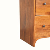 Orel Chest of 3 Drawers, Medium - Chestnut Chest of Drawers - Bokel Home