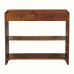 Orel Console Table, Medium - Chestnut Console Tables - Bokel Home