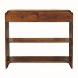 Orel Console Table, Medium - Chestnut Console Tables - Bokel Home