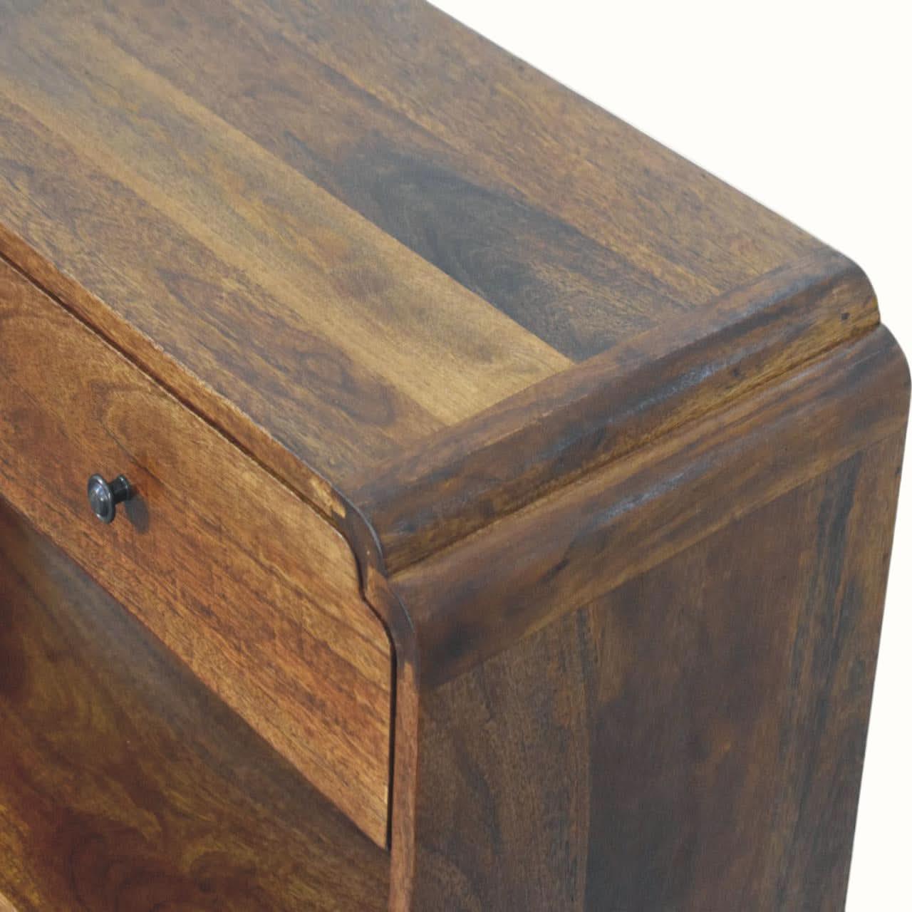 Orel Console Table, Medium - Chestnut Console Tables - Bokel Home