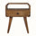 Orel Open Bedside Table, Medium - Natural Bedside Tables - Bokel Home