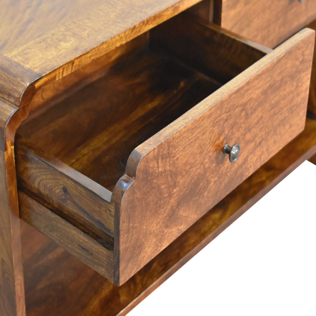 Orel Open Console Table, Large - Chestnut Console Tables - Bokel Home