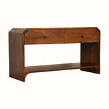 Orel Open Console Table, Large - Chestnut Console Tables - Bokel Home