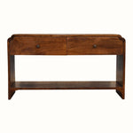 Orel Open Console Table, Large - Chestnut Console Tables - Bokel Home