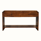 Orel Open Console Table, Large - Chestnut Console Tables - Bokel Home