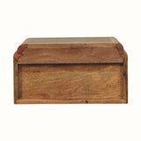 Orel Wall Mounted Bedside Table, Small - Natural Bedside Tables - Bokel Home