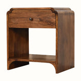 Orel Bedside Table, Medium - Chestnut