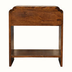 Orel Bedside Table, Medium - Chestnut