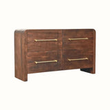 Osa 4 Drawer Chest - Smoked Oak Chest of Drawers - Bokel Home