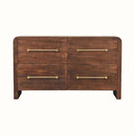 Osa 4 Drawer Chest - Smoked Oak Chest of Drawers - Bokel Home