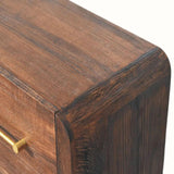 Osa 4 Drawer Chest - Smoked Oak Chest of Drawers - Bokel Home