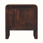 Osa Bedside Table, Medium - Smoked Oak Bedside Tables - Bokel Home