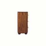 Paxton Chest of Six Drawers, Large - Amber Oak Chest of Drawers - Bokel Home