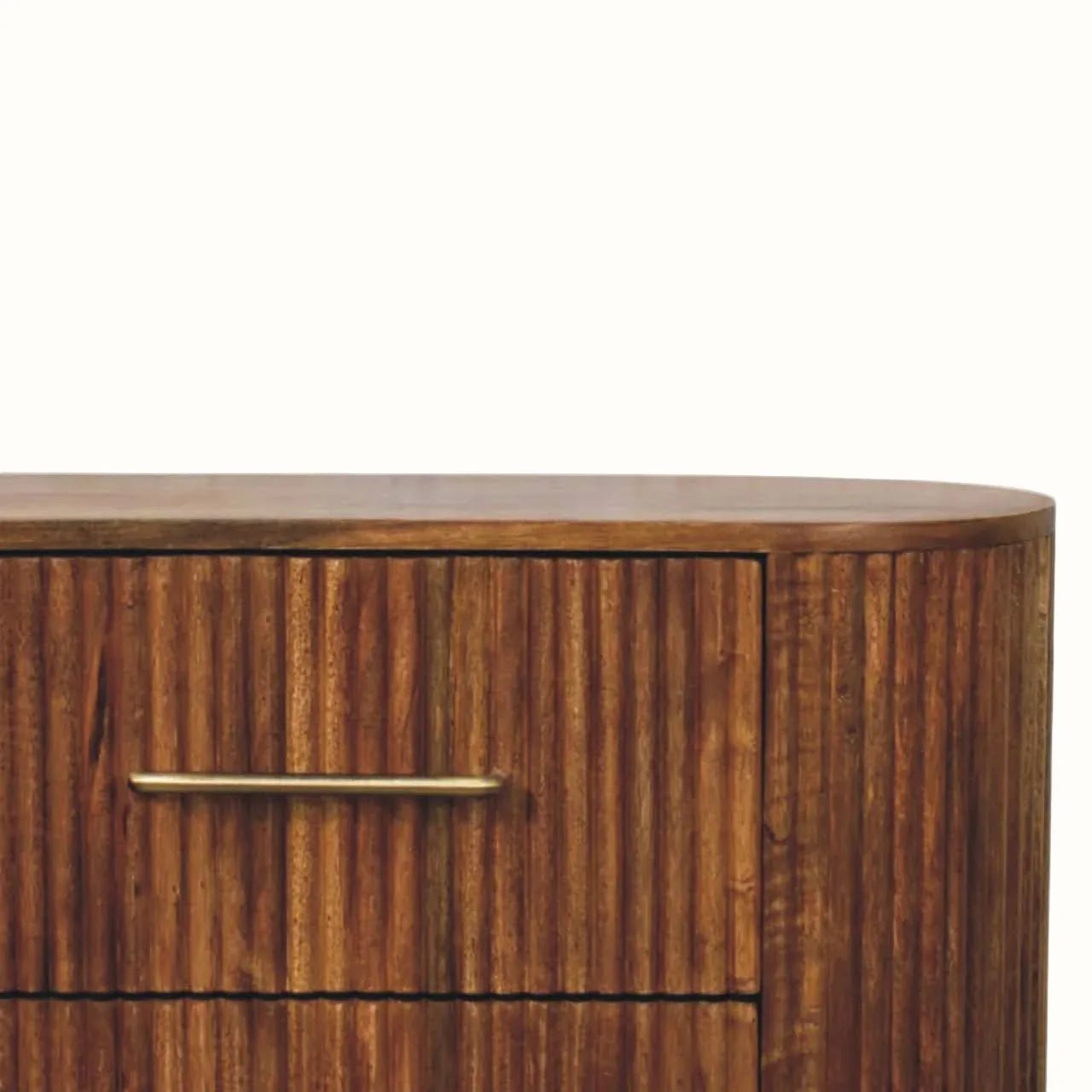 Paxton Chest of Six Drawers, Large - Amber Oak Chest of Drawers - Bokel Home
