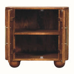 Paxton Fluted Sideboard - Amber Oak Sideboard - Bokel Home