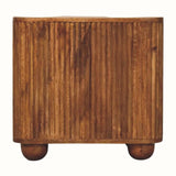 Paxton Fluted Sideboard - Amber Oak Sideboard - Bokel Home