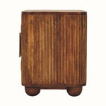 Paxton Fluted Sideboard - Amber Oak Sideboard - Bokel Home