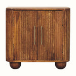 Paxton Fluted Sideboard - Amber Oak Sideboard - Bokel Home