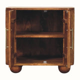 Paxton Fluted Sideboard - Amber Oak Sideboard - Bokel Home