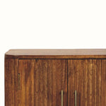 Paxton Fluted Sideboard - Amber Oak Sideboard - Bokel Home