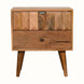 Prism 2 Drawer Bedside Table - Natural Bedside Tables - Bokel Home