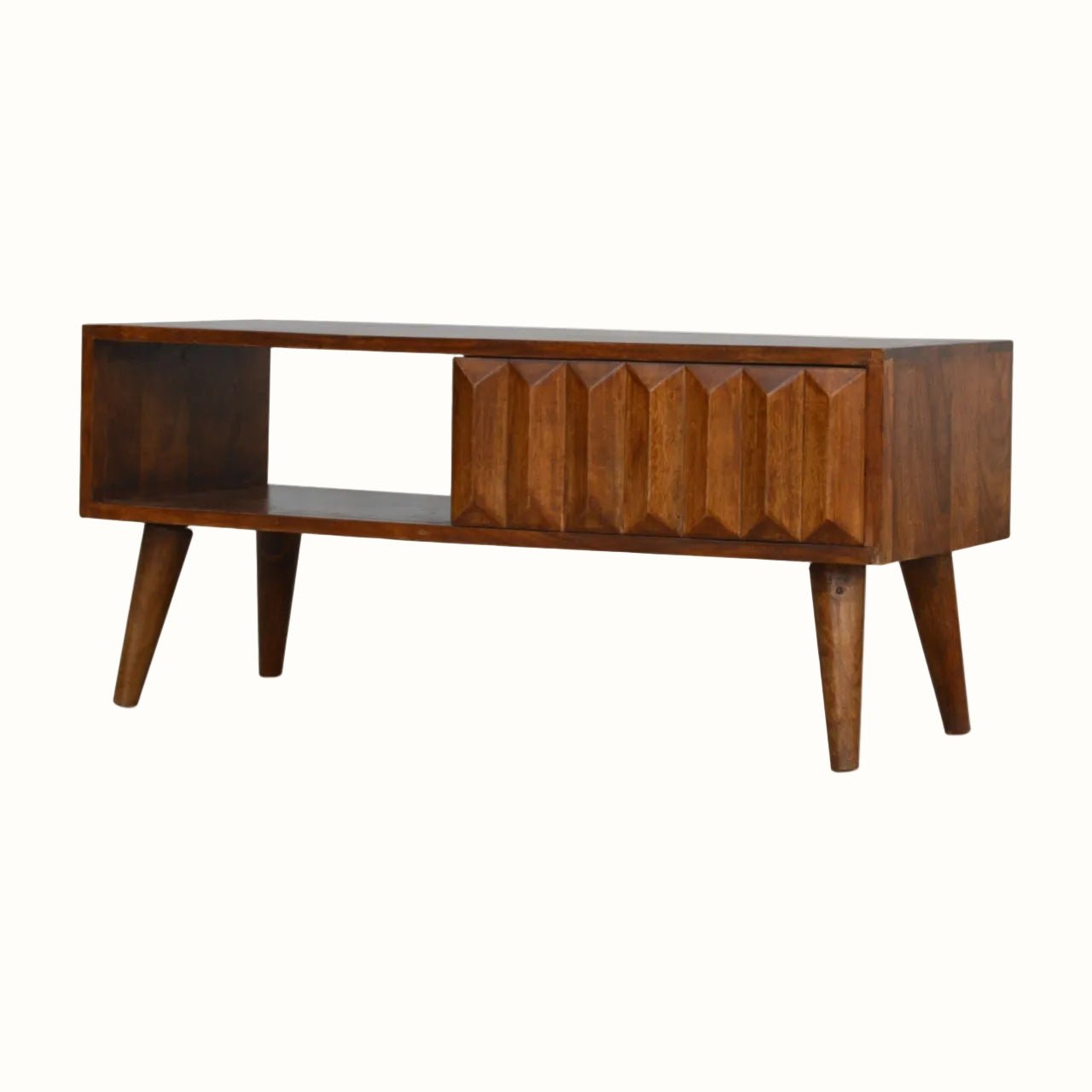 Prism Coffee Table - Chestnut Coffee Tables - Bokel Home