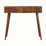 Prism Console Table - Chestnut Console Tables - Bokel Home