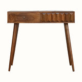 Prism Console Table - Chestnut Console Tables - Bokel Home