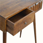 Prism Console Table - Chestnut Console Tables - Bokel Home