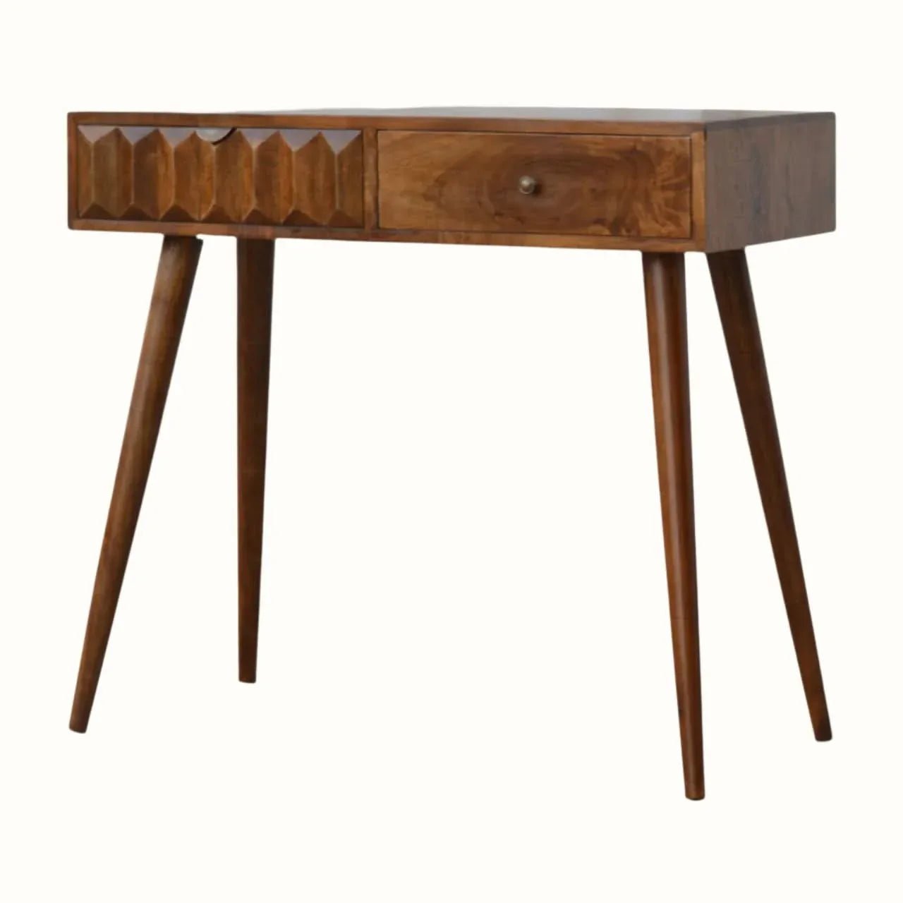 Prism Console Table - Chestnut Console Tables - Bokel Home