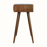 Prism Console Table - Chestnut Console Tables - Bokel Home