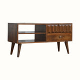 Prism TV Stand - Chestnut TV Stands - Bokel Home