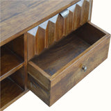 Prism TV Stand - Chestnut TV Stands - Bokel Home