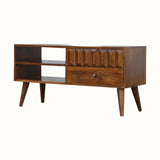 Prism TV Stand - Chestnut TV Stands - Bokel Home