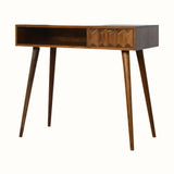 Prism Writing Desk - Chestnut Desks - Bokel Home