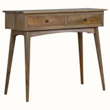 Nilson 2 Drawer Console Table, Medium - Natural