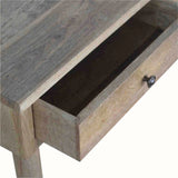 Nilson 2 Drawer Console Table, Medium - Natural