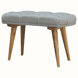 Femia Tweed Bench - Grey/Natural