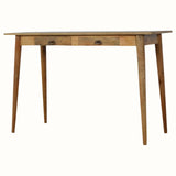 Ellis 2 Drawer Desk, Medium -  Natural