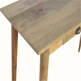 Ellis 2 Drawer Desk, Medium -  Natural