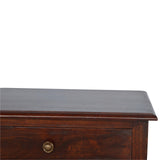 Louis Occasional Table with 1 Drawer - Chestnut