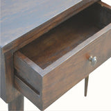 Nilson 2 Drawer Console Table, Medium - Light Walnut