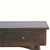 Nilson 2 Drawer Console Table, Medium - Light Walnut