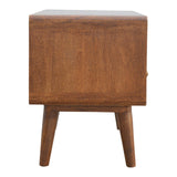 Hamade Open TV Stand, Medium - Chestnut