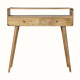 Hamade Open Console Table, Medium - Natural