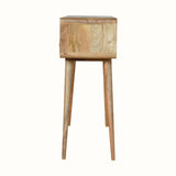 Hamade Open Console Table, Medium - Natural
