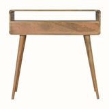 Hamade Open Console Table, Medium - Natural