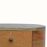 Molina Bedside Table, Medium - Natural